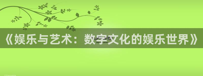 星辉平台注册网站链接：《娱乐与艺术：数字文化的娱乐世界》